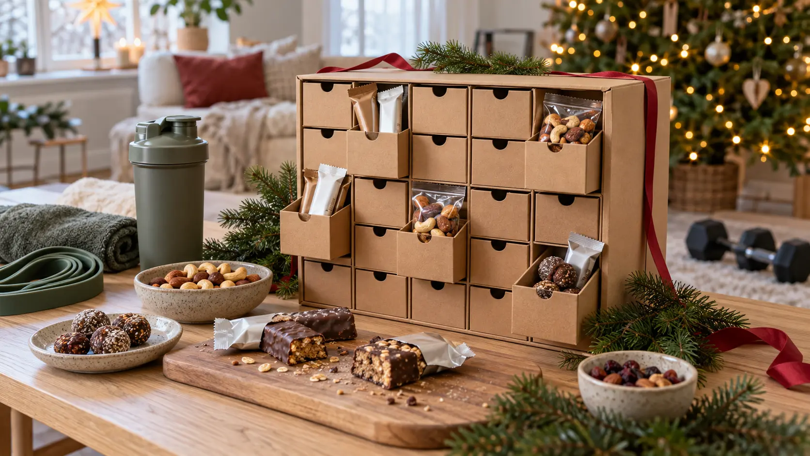 Julekalender til den aktive: Protein, snacks og træningsglæde